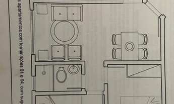 Imagem 7: Apart. 2/4, Jardim das Margaridas, 1 andar, Quitado, Cond. Parque das Orquídeas
