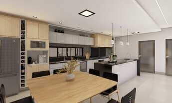 Imagem 4: Casa de condomínio térrea para venda tem 215 metros quadrados com 3 quartos