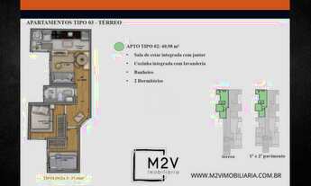 Imagem 5: Studio com 2 dormitórios - venda por R$ 230.000,00 ou aluguel por R$ 2.200,00/mês - Jardim