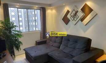 Imagem 2: Apartamento com 2 dormitórios à venda, 55 m² por R$ 235.000 - Santa Terezinha - São Bernar