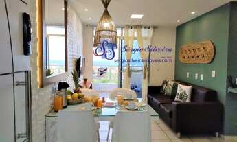 Imagem 3: Apartamento mobiliado no Porto das Dunas com vista para o mar