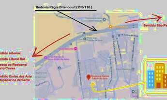 Imagem 2: Apartamento com 2 quartos e 1 vaga de garagem - 45m² - Jd. Elizabete - Taboão da Serra