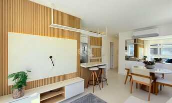 Imagem 3: Apartamento 02 quartos/suítes, mobiliado e decorado, lavabo, no bairro Zona Nova, em Capão