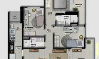 Imagem 2: Apartamento 2 quartos em Jockey de Itaparica