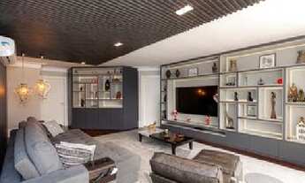 Imagem 6: Apartamento Mobiliado, 3 Suítes, 5 Vagas, 372m², Campo Comprido, Cozinha Gourmet com churr