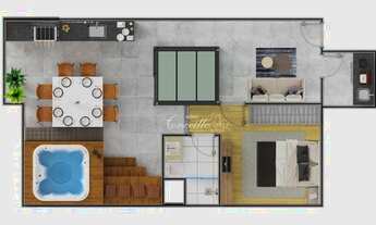 Imagem 2: Cobertura com 3 dormitórios à venda, 120 m² por R$ 1.100.000 - Vila Santa Terezinha - São