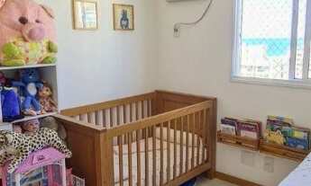 Imagem 2: 2 vagas cobertas, lazer de clube, andar alto, todo montado e decorado!