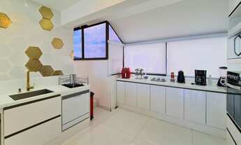 Imagem 4: MARAVILHOSA COBERTURA LINEAR FRONTAL MAR NO RECREIO DOS BANDEIRANTES PORTEIRA FECHADA