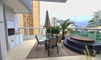 Imagem 2: Cobertura com 3 dormitórios à venda, 180 m² por R$ 1.400.000,00 - Vila Guilhermina - Praia