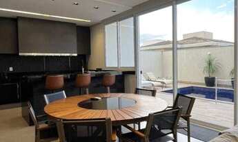 Imagem 5: Casa com 4 dormitórios à venda, 371 m² por R$ 3.250.000,00 - Residencial Villaggio II - Ba