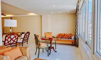 Imagem 10: Apt de 300 mts no Leme. Vista praia, andar alto, 1 por andar, 2 vagas. Mobiliado