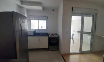 Imagem 2: Apartamento para aluguel com 37 m² com 1 quarto, Mobiliado, 1 vaga, no Jd. Aquarius