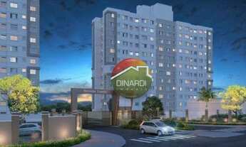 Imagem 2: Apartamento com 2 dormitórios à venda, 46 m² por R$ 300.000 - Condomínio Guaporé - Ribeirã