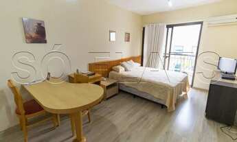 Imagem 2: Flat totalmente mobiliado disponível para locação ao lado da Avenida Paulista