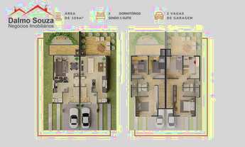 Imagem 2: Casa com 3 dormitórios à venda, 109 m² por R$ 803.000,00 - Santa Teresa - São Leopoldo/RS