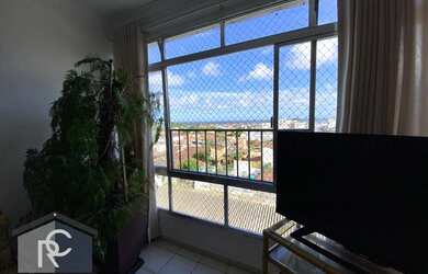 Imagem 4: Apartamento com vista para o mar e o rio com 3 dormitórios, 70 m² - venda por R$ 535.000 o