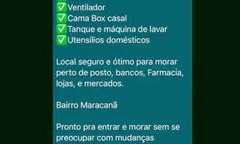 Imagem 6: Kit net Quarto com aluguel por R$1.000 /mês