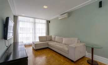 Imagem 6: Bem-vindo ao Jardim Paulista! Apresentamos a você um belíssimo apartamento com 175 metros