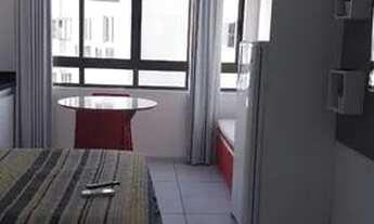 Imagem 2: Flat mobiliado para locação em Boa Viagem, próximo ao shopping Recife, com ampla área de l