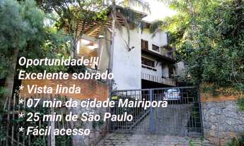 Imagem 2: Sobrado,4 suítes c/ varanda, coz e sala integrada, lareira, vista p/ serra, 25 min da Capi