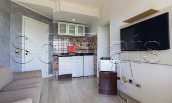 Imagem 1: Flat Morumbi Business com 40m², 1 dormitório e 1 vaga disponível para locação