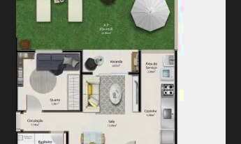 Imagem 4: LNC-099 2 QTS SUÍTE ELEVADOR LAZER CLUB. VAGA COBERTA ENTRADA 60X FGTS NOVO MCMV SUB ATÉ 5