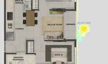 Imagem 3: Apartamento 3 quartos em Praia de Itaparica