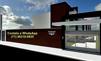 Imagem 3: Casa em Lauro de Freitas, 4/4, suítes, closet, 02 vagas, condomínio