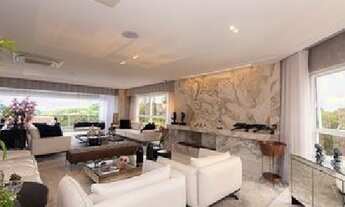 Imagem 9: Apartamento Mobiliado, 3 Suítes, 5 Vagas, 372m², Campo Comprido, Cozinha Gourmet com churr