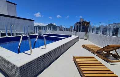 Imagem 5: Apartamento com 1 dormitório, na Guilhermina/PG - Prédio novo