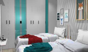 Imagem 7: Apartamento para venda tem 107 metros quadrados com 4 quartos em Vila Homero Thon - Santo