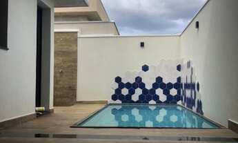 Imagem 6: Condominio san marco, casa nova 3 suites,varanda gourmet com churrasqueira,piscina