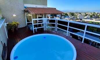 Imagem 2: Cobertura 3 quartos mobiliada 2 vagas sol manhã em Vila Valqueire - Rio de Janeiro - RJ