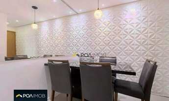 Imagem 2: Apartamento com 2 dormitórios para alugar, 47 m² por R$ 2.638,00/mês - Protásio Alves - Po