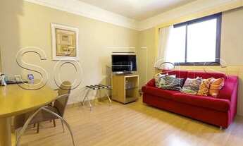 Imagem 2: Flat Transamérica Bela Cintra disponível para venda com 27m² e 01 vaga de garagem