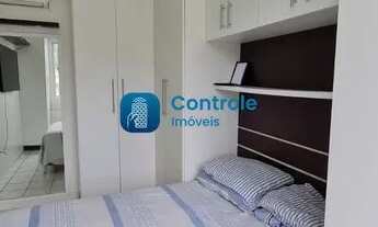 Imagem 4: DP) Apartamento mobiliado c/ 02 dormitórios no bairro Ipiranga, São José/SC