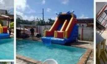 Imagem: Casa com piscina, festas, temporada e