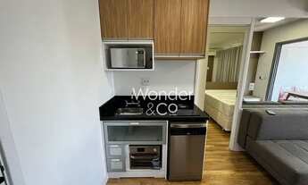 Imagem 2: Apartamento com 1 dormitório para alugar, 36 m² por R$ 5.285,00/mês - Brooklin - São Paulo