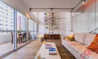 Imagem: Loft mobiliado com 74m² e uma suíte em