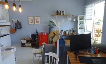 Imagem 6: Andar alto, 1 Suíte, repleto de armários, Terraço ensolarado, Ar-Cond, 33m e 1 vaga