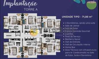 Imagem 4: Apartamento com 2 dormitórios à venda, 71 m² por R$ 800.000,00 - Massaguaçu - Caraguatatub