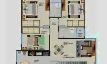 Imagem 5: Cobertura Exclusiva 3 Quartos com 2 Vagas em Localização Privilegiada no Santa Mônica