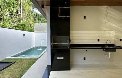 Imagem 6: Vivenda das Marinas moderna com 3 suítes, piscina e área gourmet Ponta Negra