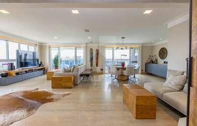 Imagem 4: Excelente e lindo Apartamento de 200m², Sala Ampla com ar-condicionado e cortinas elétrica