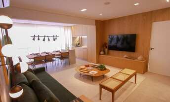 Imagem: Apartamento de 73 m2 com 2 suites, lavabo