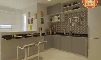 Imagem 1: Apartamento à venda, 85 m² por R$ 478.293,20 - Vila Assunção - Praia Grande/SP