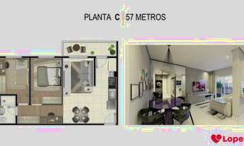 Imagem 6: Apartamento para venda com 50 metros quadrados com 2 quartos