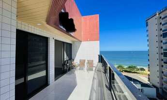 Imagem 2: 3 Quartos (1 suíte), 135m², Andar Alto, Vista do Mar, Varanda Ampla, 2 Vagas Cobertas