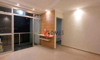 Imagem 2: Apartamento com 2 dormitórios à venda, 68 m² por R$ 330.000,00 - Vila Valparaíso - Santo A