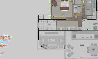 Imagem 7: Apartamento Duplex com 4 suítes à venda, 316 m² por R$ 5.980.000 - Cambuí - Campinas/SP